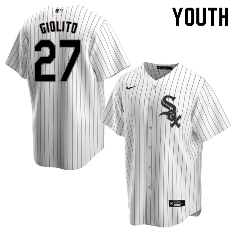 Nike Youth #27 Lucas Giolito Chicago White Sox Baseball Jerseys Sale-Pinstripe